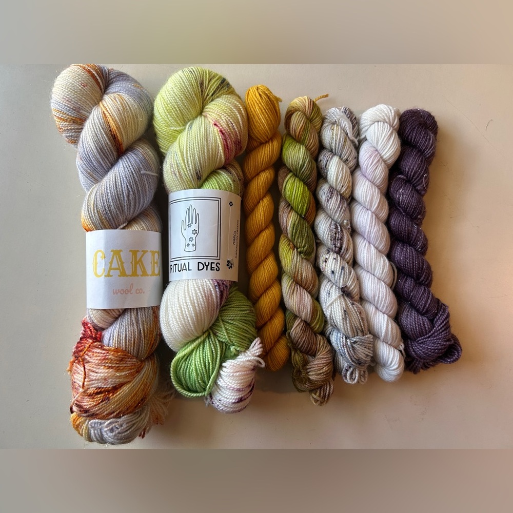 YARN DESTASH / Fingering Weight Bundle